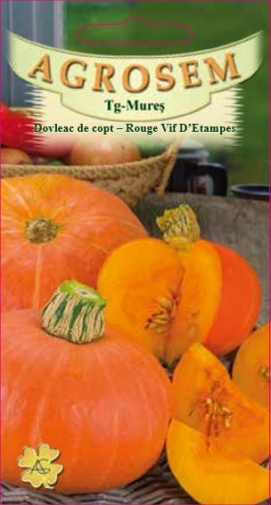 Dovleac de copt Rouge Vif D”Etampes